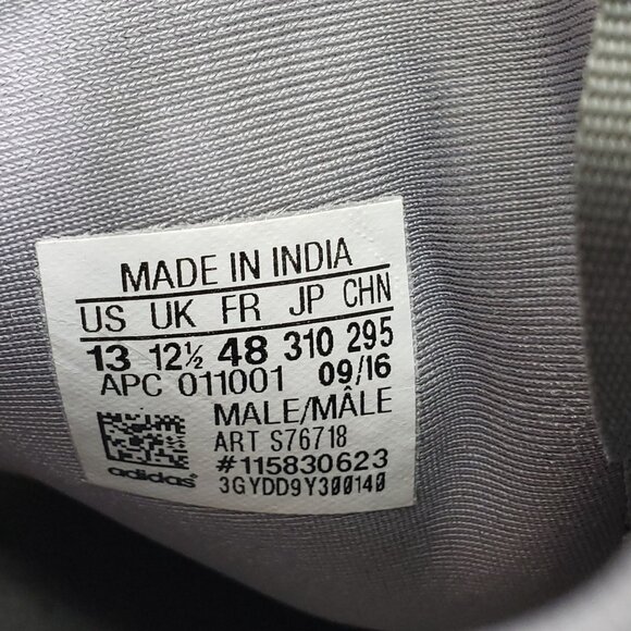 Adidas Tubular Radial Solid Grey Mens 13 - Picture 10 of 10